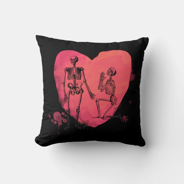 Almofada Skeleton Love (Frente)