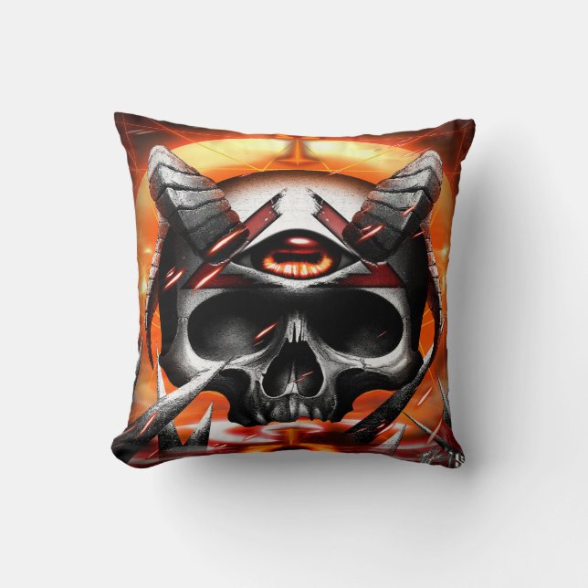 Almofada Skull Eye Joe (Frente)