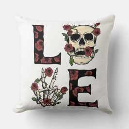 Almofada Skull & Roses