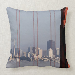 Almofada Skyline de San Francisco da ponte do Golden Gate