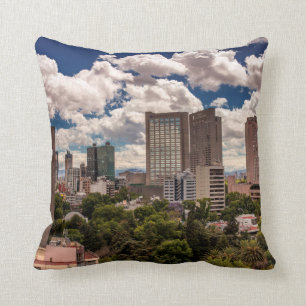 Almofada Skyline dos hotéis em Polanco Cidade do México
