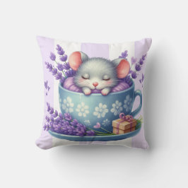 Almofada Sleeping Mouse in Teacup