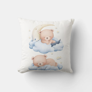 Almofada Sleepy Panda Duo Pillow – Cute Two Panda Bears Sle
