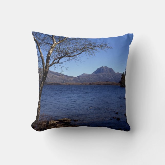 Almofada Slioch Loch Maree Wester Ross Escócia (Frente)