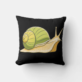Almofada Slow and Steady Snail-Calm Everyday Comfort Décor