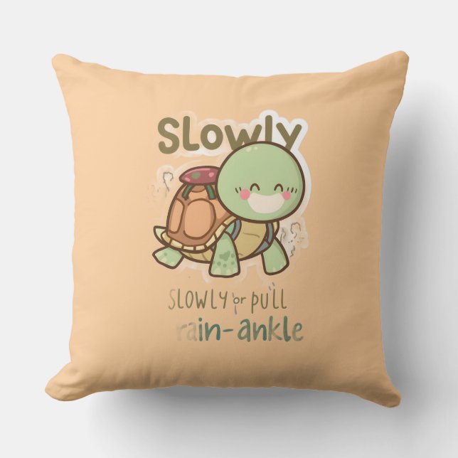 Almofada Slow turtle (Frente)
