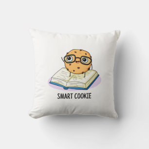 Almofada Smart Cookie Funny Snack Pun