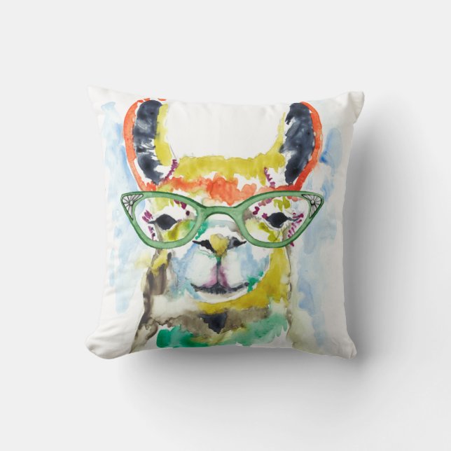 Almofada Smarty Pants Llama (Frente)