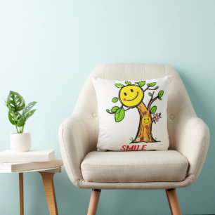 Almofada "Smile Tree" - Víblias Positivas
