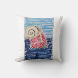 Almofada Snail on the Strawberry