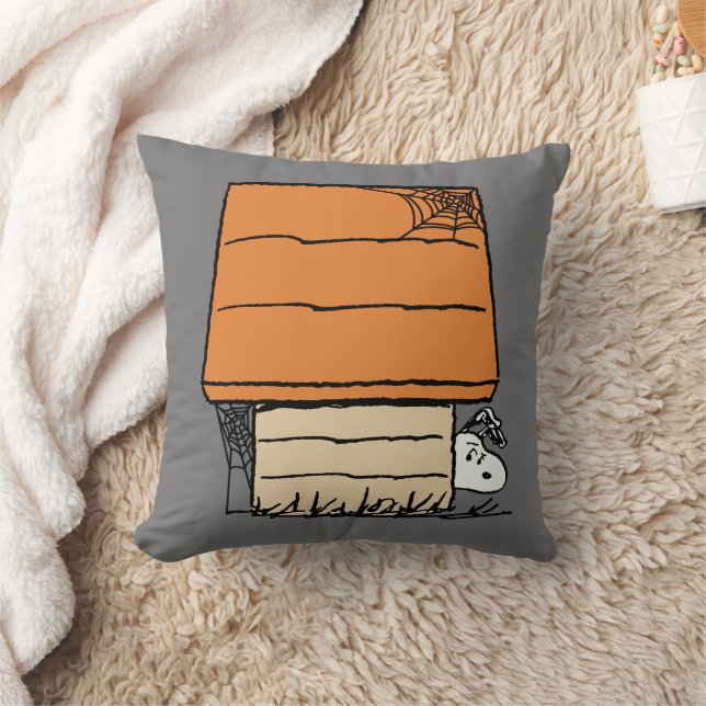 Almofada Snoopy Halloween Spider Web Doghouse (Cobertor)