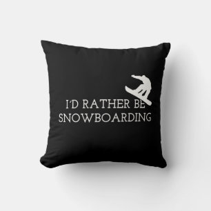 Almofada Snowboard - Eu Preferencialmente Snowboard