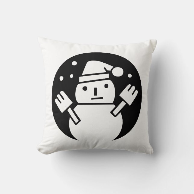 Almofada Snowman (Frente)