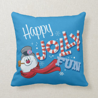 Almofada Snowman™ congelado | Feliz Jolly Divertido