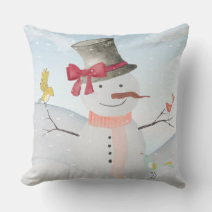 Almofada Snowman e Winter Woodland Amigos
