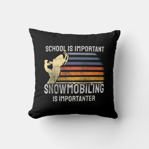 Almofada Snowmobiling Snowmobile
