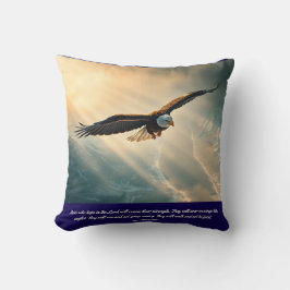Almofada Soar em asas como águias |