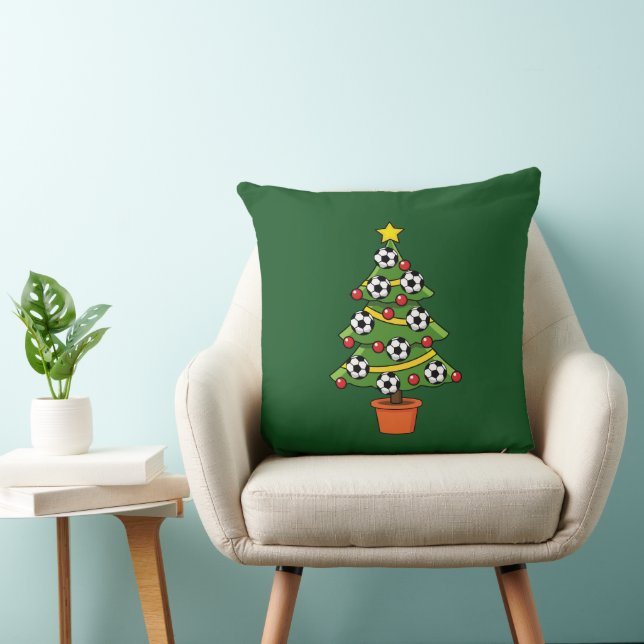 Almofada Soccer Football Christmas Tree (Cadeira)