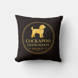 Almofada Sociedade de Entusiastas de Cockapoo camisola