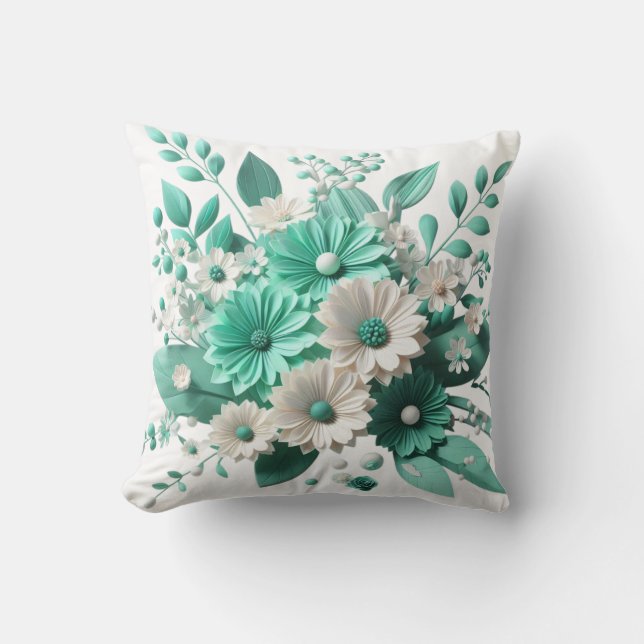 Almofada Soft Floral Cushion for Cozy Spaces (Frente)