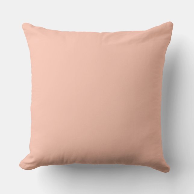 Almofada Soft Peach, Solid, Simple, Modern (Frente)