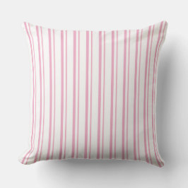 Almofada Soft Pink and White strips