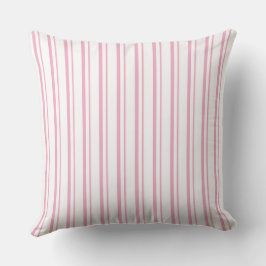Almofada soft pink strips throw pillow