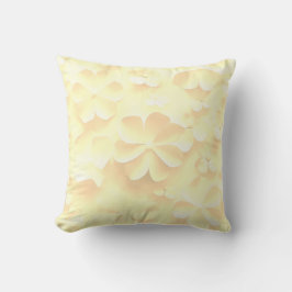 Almofada Soft Yellow Floral Dream Throw Pillow
