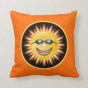 Almofada Sol sorridente
