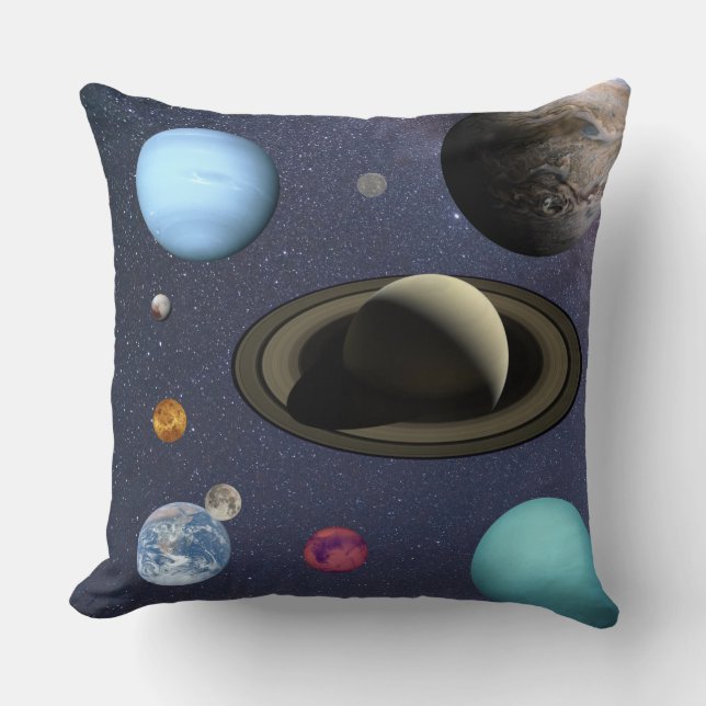 Almofada Solar system planets (Frente)