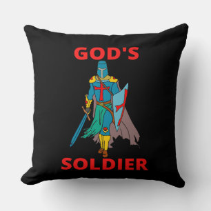 Almofada Soldado de Deus em Armas
