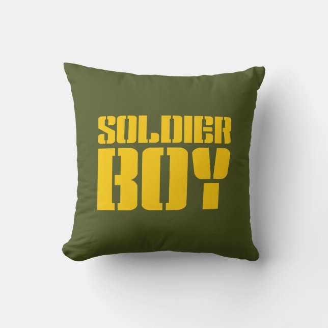 ALMOFADA SOLDIER BOY (Frente)
