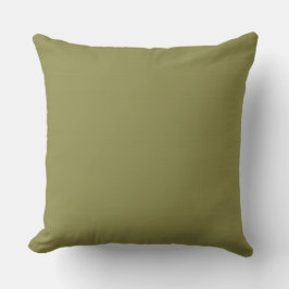 Almofada Solid Medium Tone Olive Green