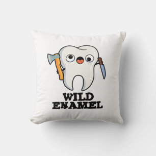 Almofada Solo Enamel Funny Selvagem Tooth