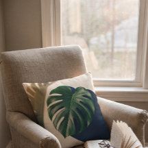 Sombra de Folha de Monstera do Modernismo Tropical