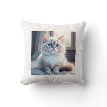 “Soneca de Gato Aconchegante – Travesseiro de Gato