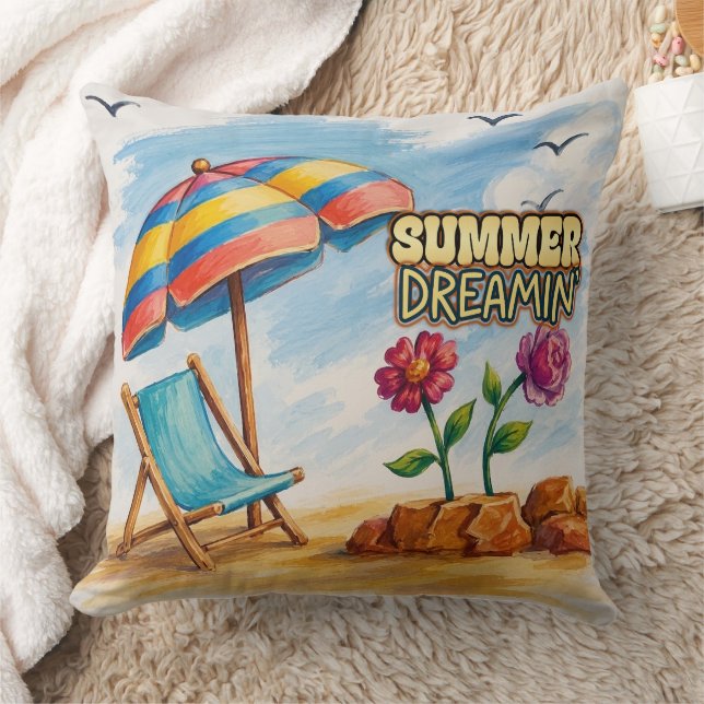 ALMOFADA SONHANDO COM O VERÃO (Cobertor)