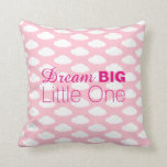 Almofada Sonhe Grande Pequena Nuvem Rosa<br><div class="desc">Sonhe Grande Pequena Nuvem Rosa Travesseiro.</div>