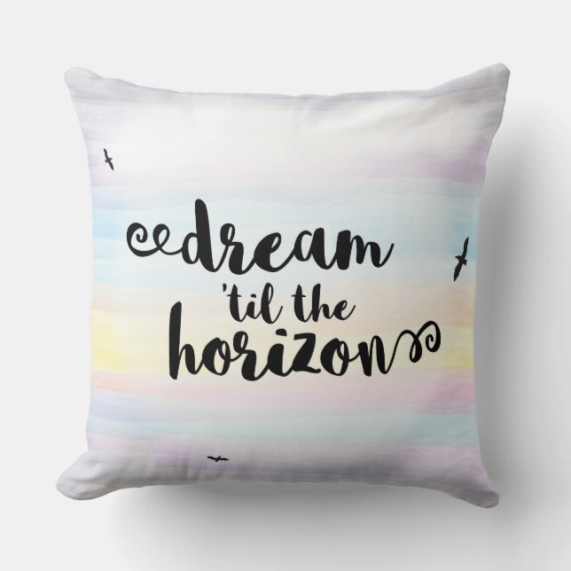 Almofada Sonho até o Horizonte (Frente)
