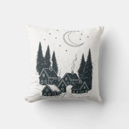 Almofada Sonho da Noite de Natal - Inverno Duplo Lado
