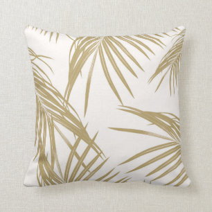 Almofada Sonho de Folhas Douradas #1 #tropical