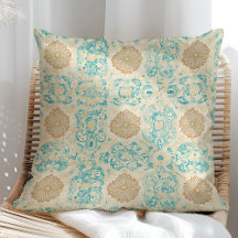 Sonho do Deserto Areia Vintage e Blooms Turquesa