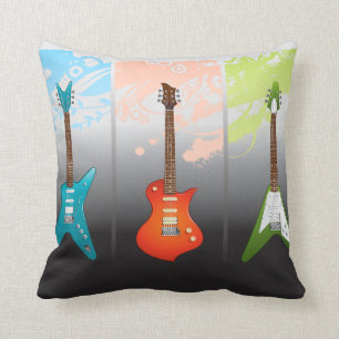 Almofada Sonho dos amantes da guitarra elétrica