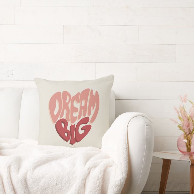 Almofada Sonho Grande: Dizendo pelo sucesso (Sofá)