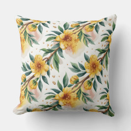 Almofada Sonho Lehua Mamo – Coração Dourado do Havaí