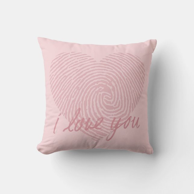 Almofada SONHO ROSA | Eu Te Amo (Frente)