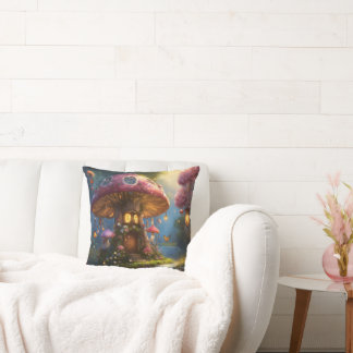 Almofada Sonhos de cogumelo: Cushion suave para cada espaço