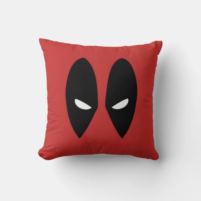 Almofada Sonhos do Deadpool: Travesseiro Merc Vermelho (Frente)