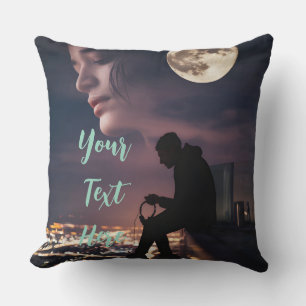 Almofada Sonhos Moonlit Travesseiro decorativo da Noite Urb