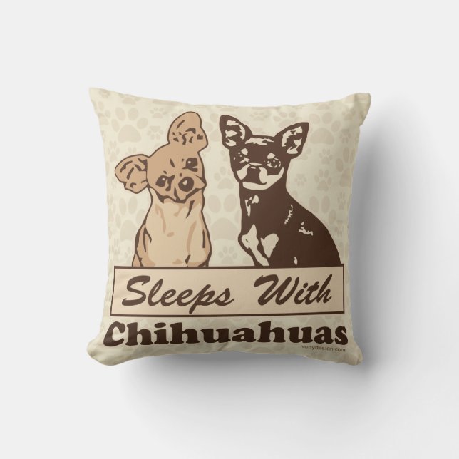 Almofada Sonos com chihuahuas (Frente)